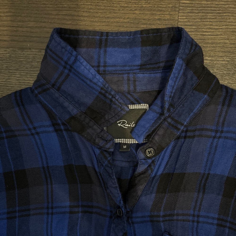 Rails, Like New Plaid Button Down Shirt - image 2